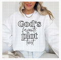 God’s Favorite Plot Twist DTF Transfer