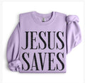 Jesus Saves DTF Transfer