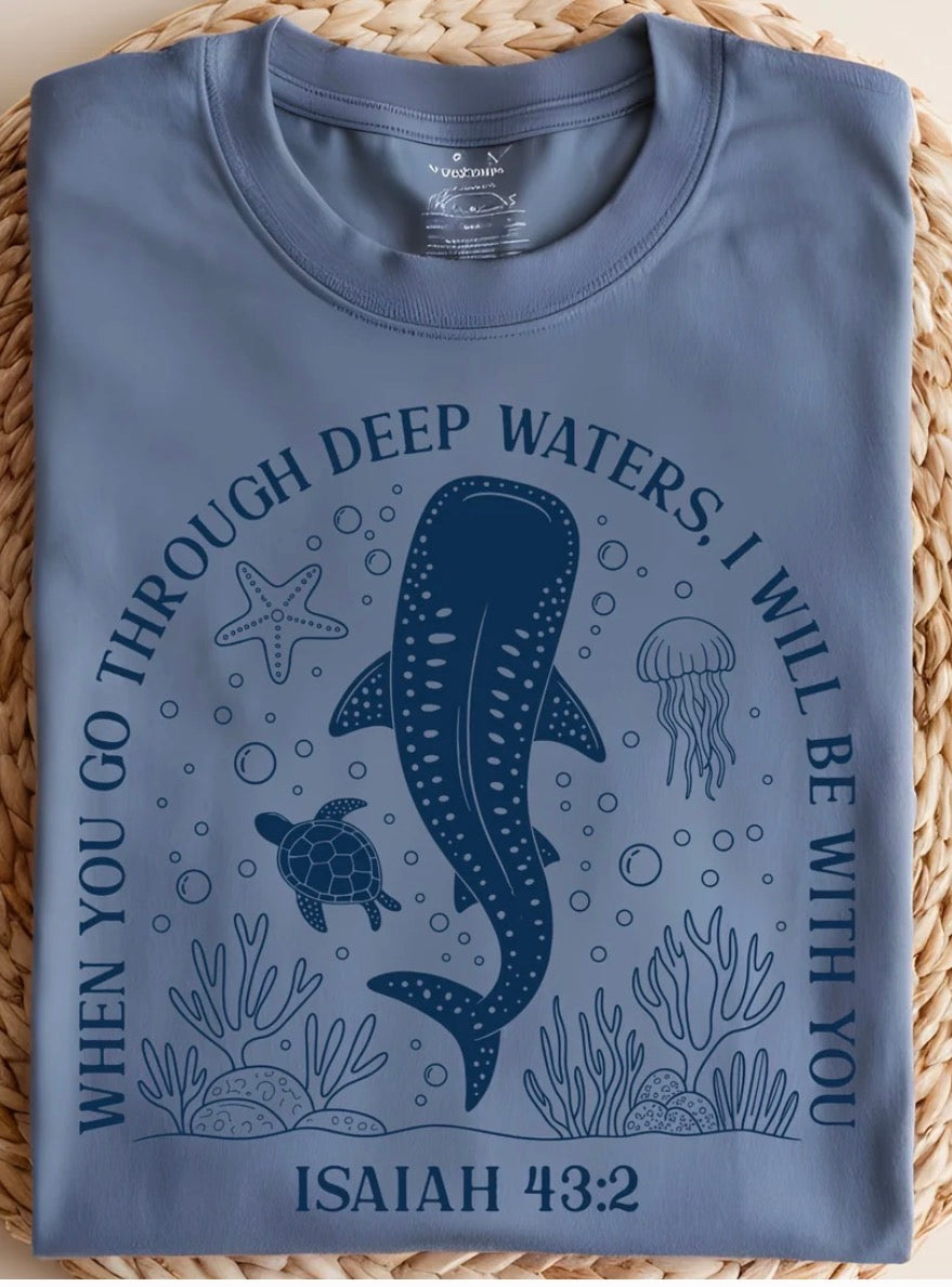 Through Deep Waters DTF Transfer