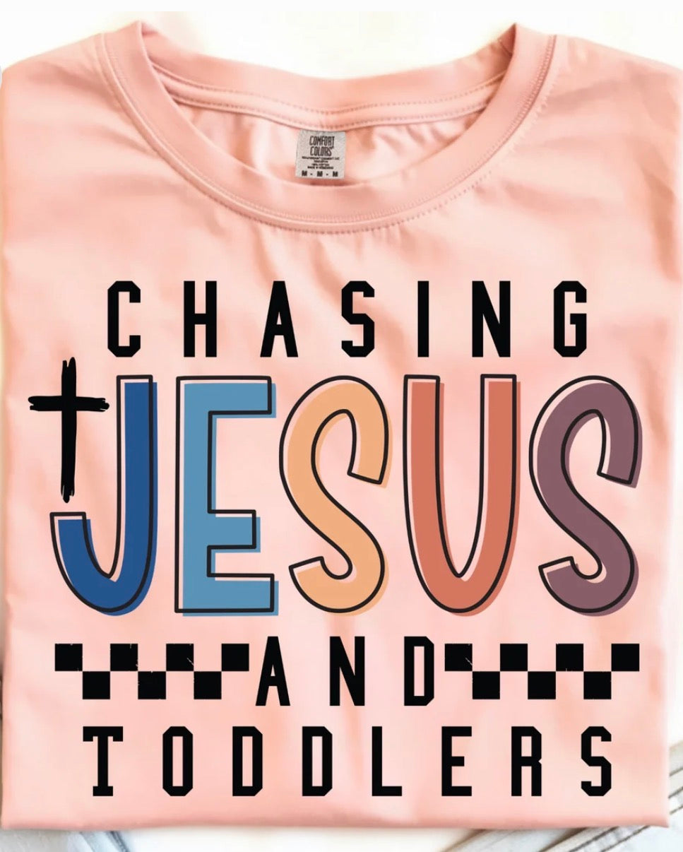 Jesus & Toddlers DTF Transfer