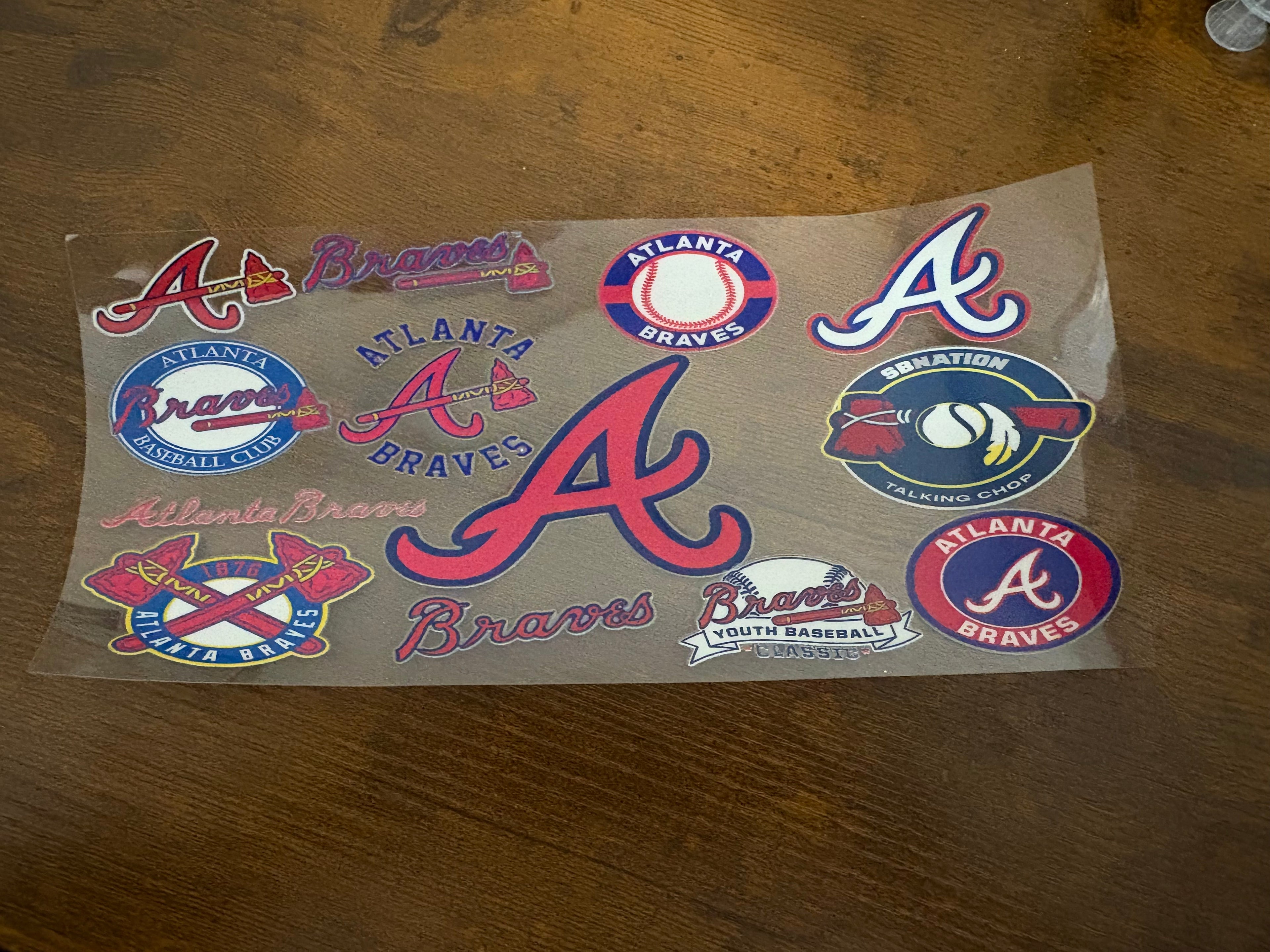 ATL Braves 16oz Wrap