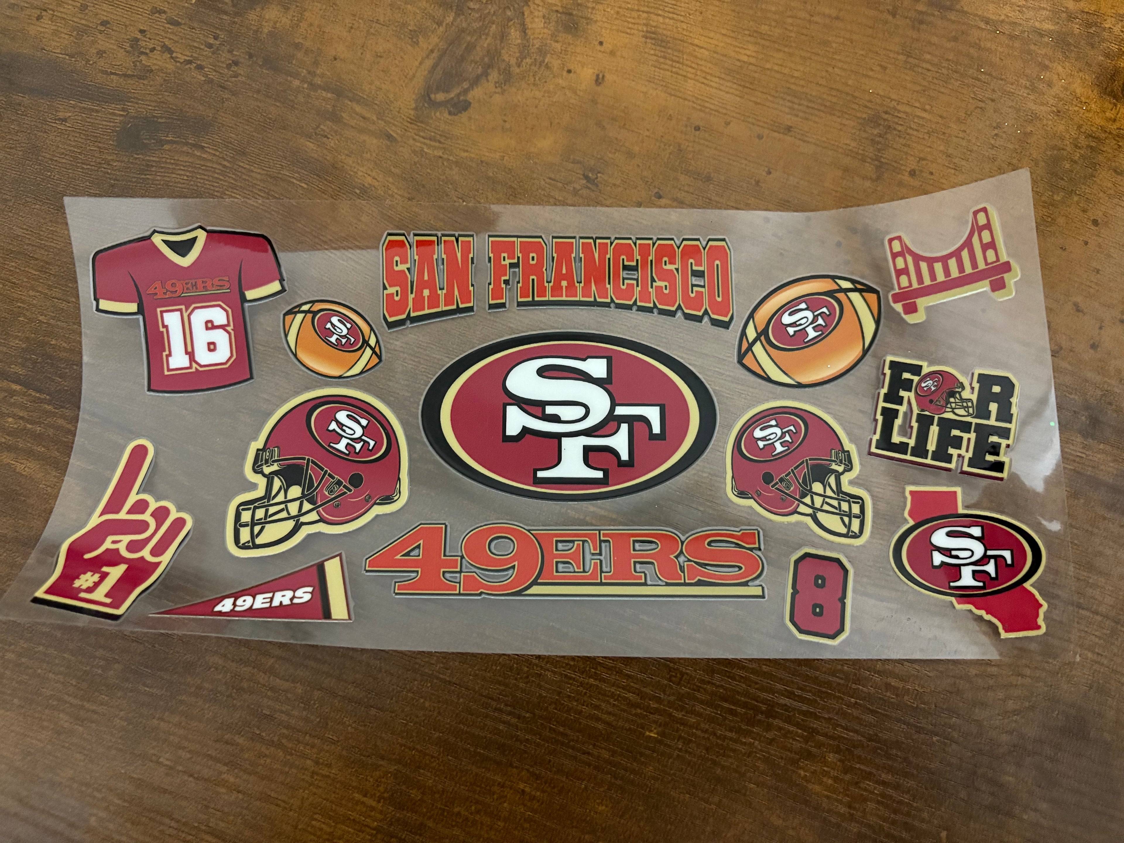 SF 49ers 16oz Wrap