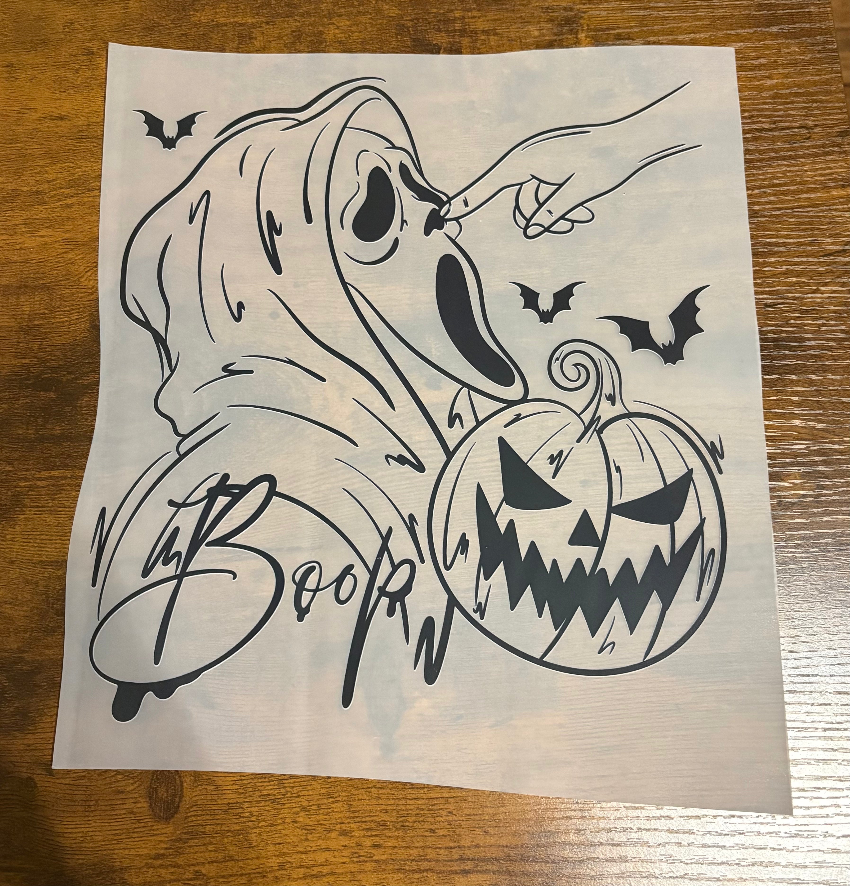 Ghost Face Boop DTF Transfer