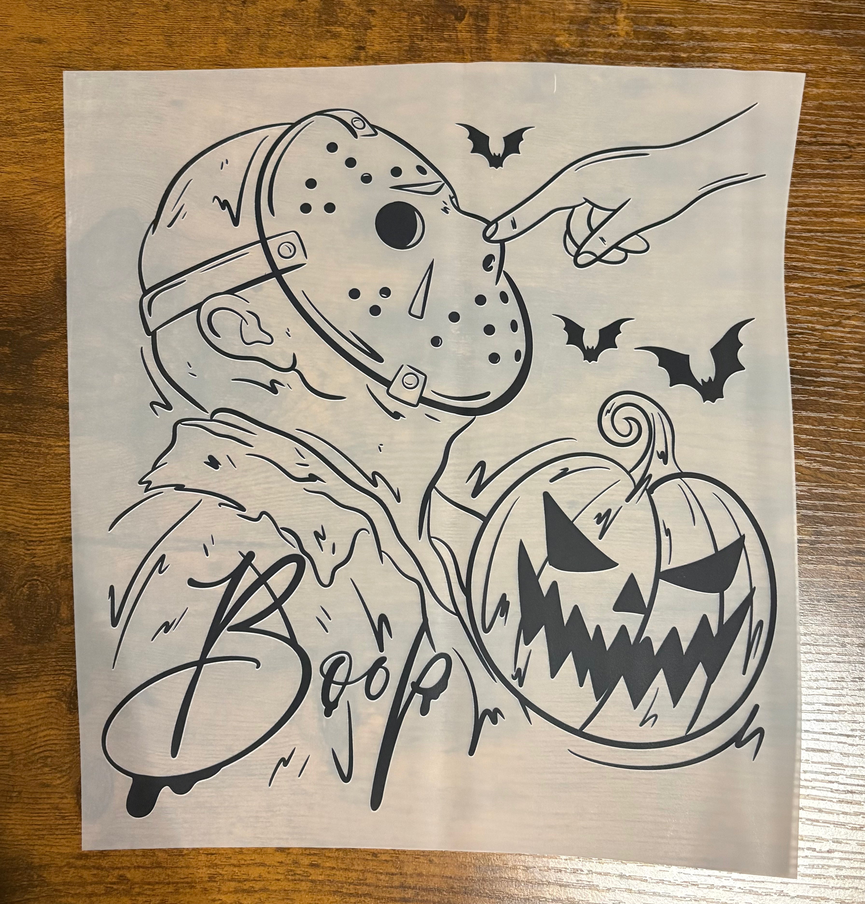 Jason Boop DTF Transfer