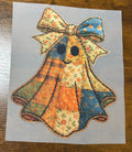 Faux Quilted Ghost DTF Transfer