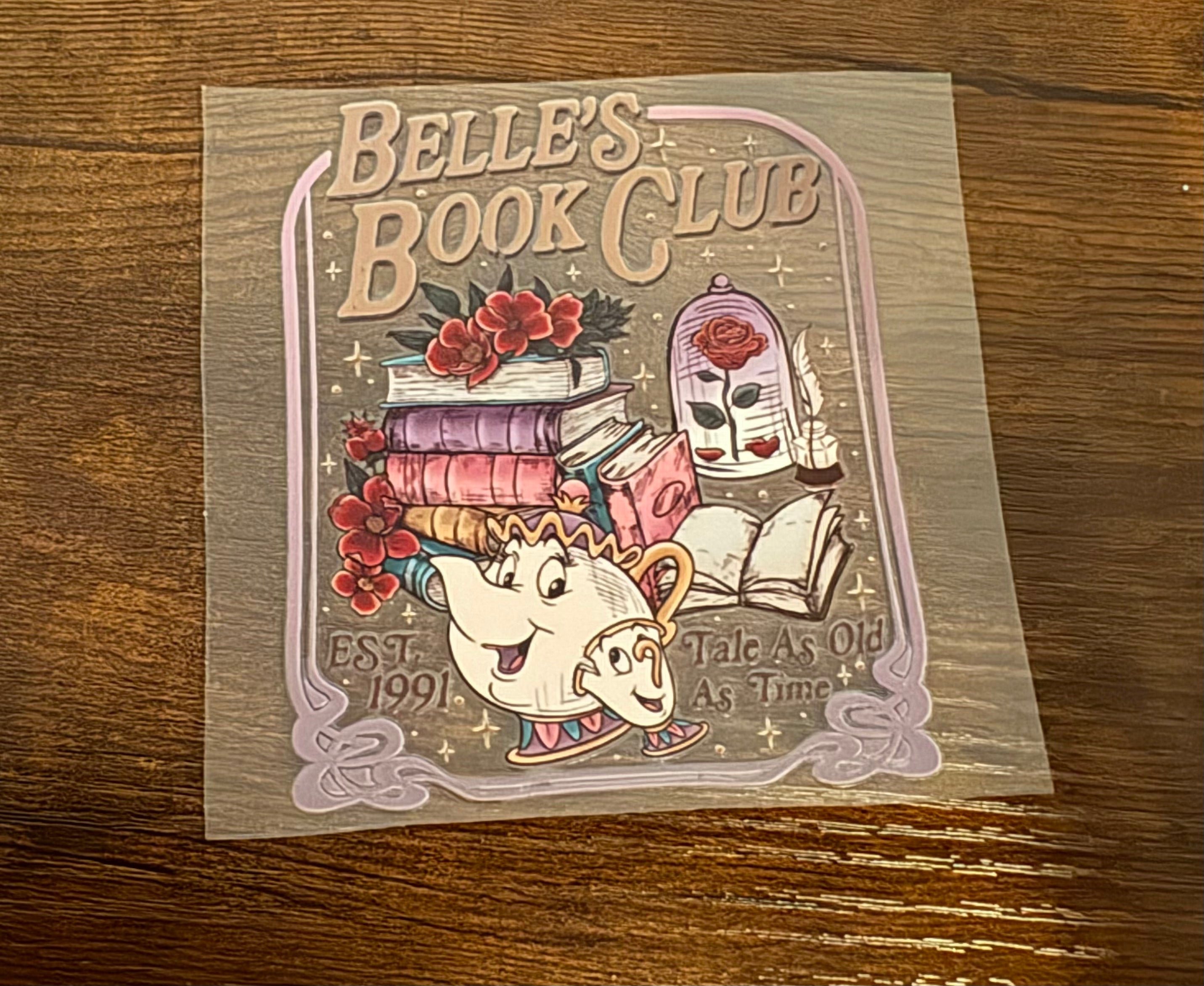 Princess Book Club Decal