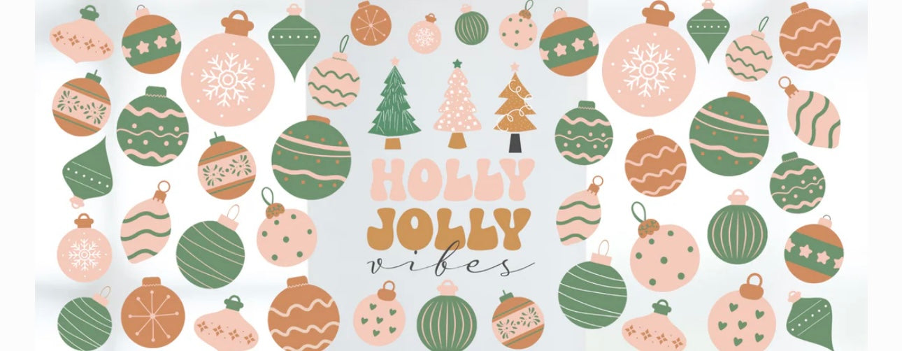 Holly Jolly 16oz Wrap