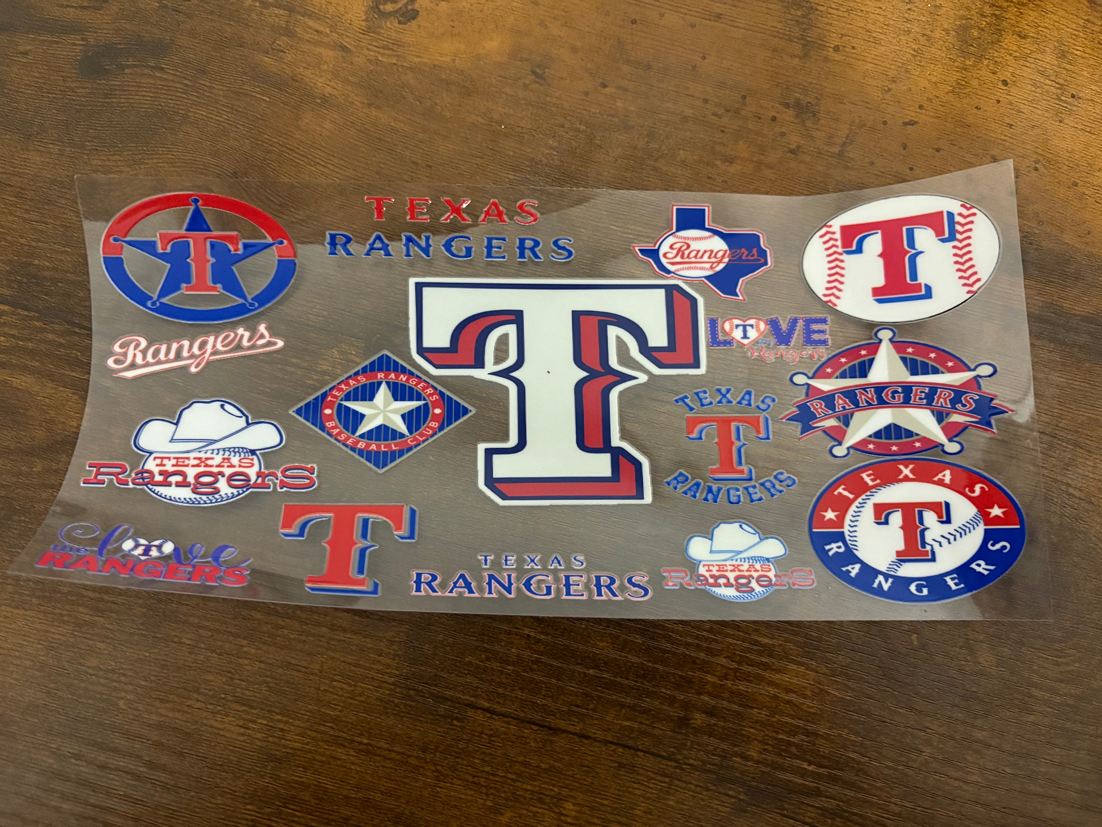 TX Rangers 16oz Wrap