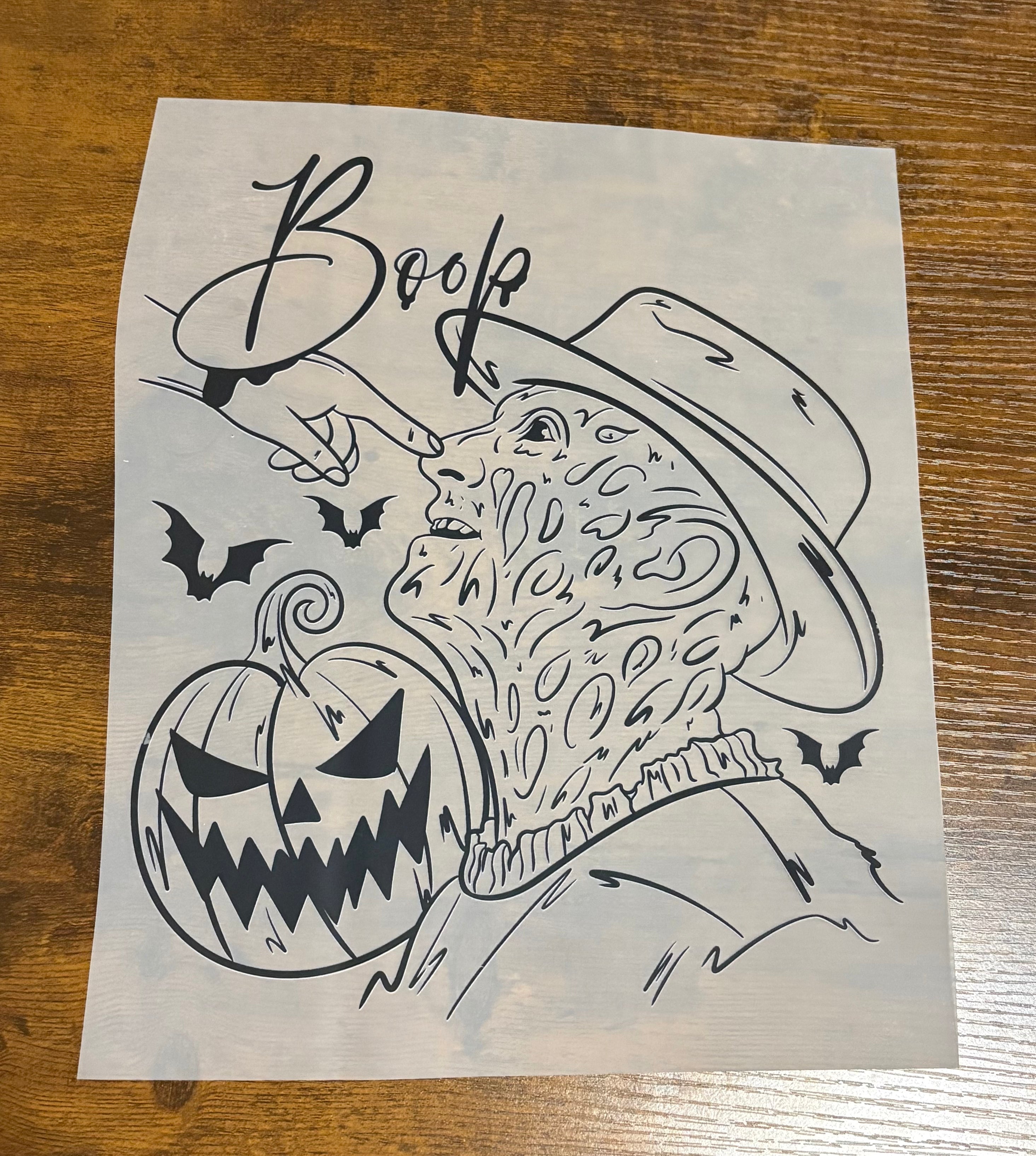 Freddy Boop DTF Transfer