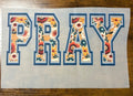 Floral Pray DTF Transfer