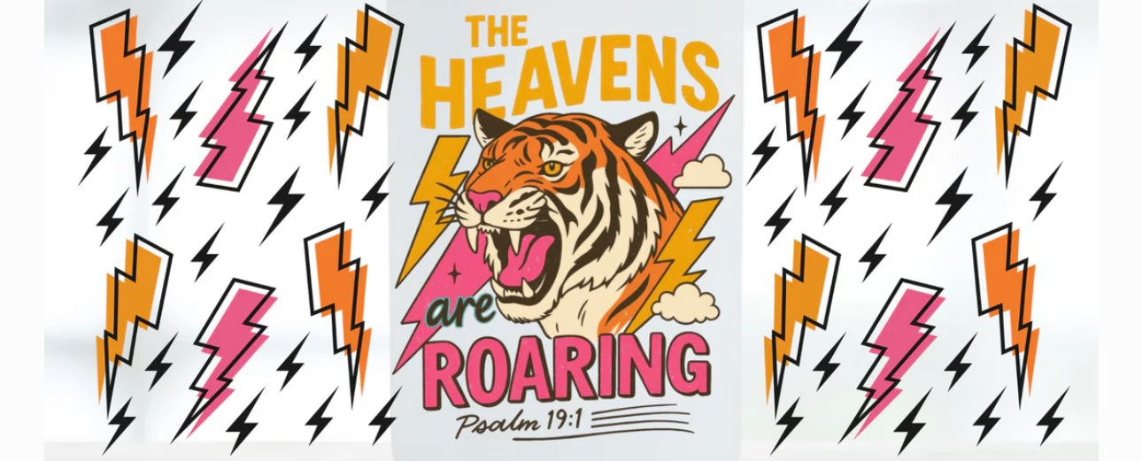 Heavens are Roaring 16oz Wrap