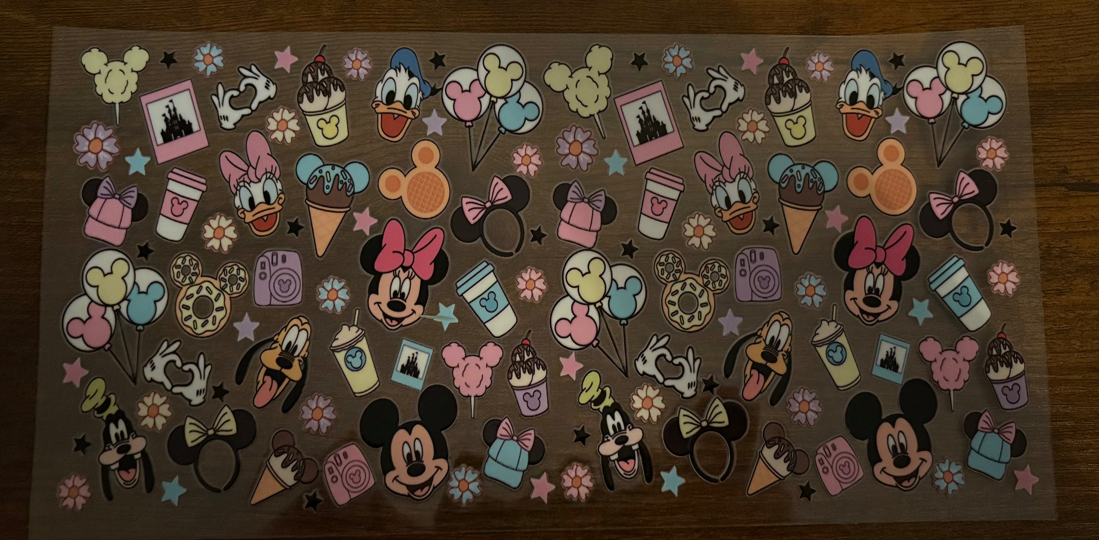 Mouse and Friends/Ice cream 16oz Wrap