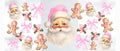 Pink Santa 16oz Wrap