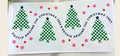 Checkered Christmas Tree 16oz Wrap