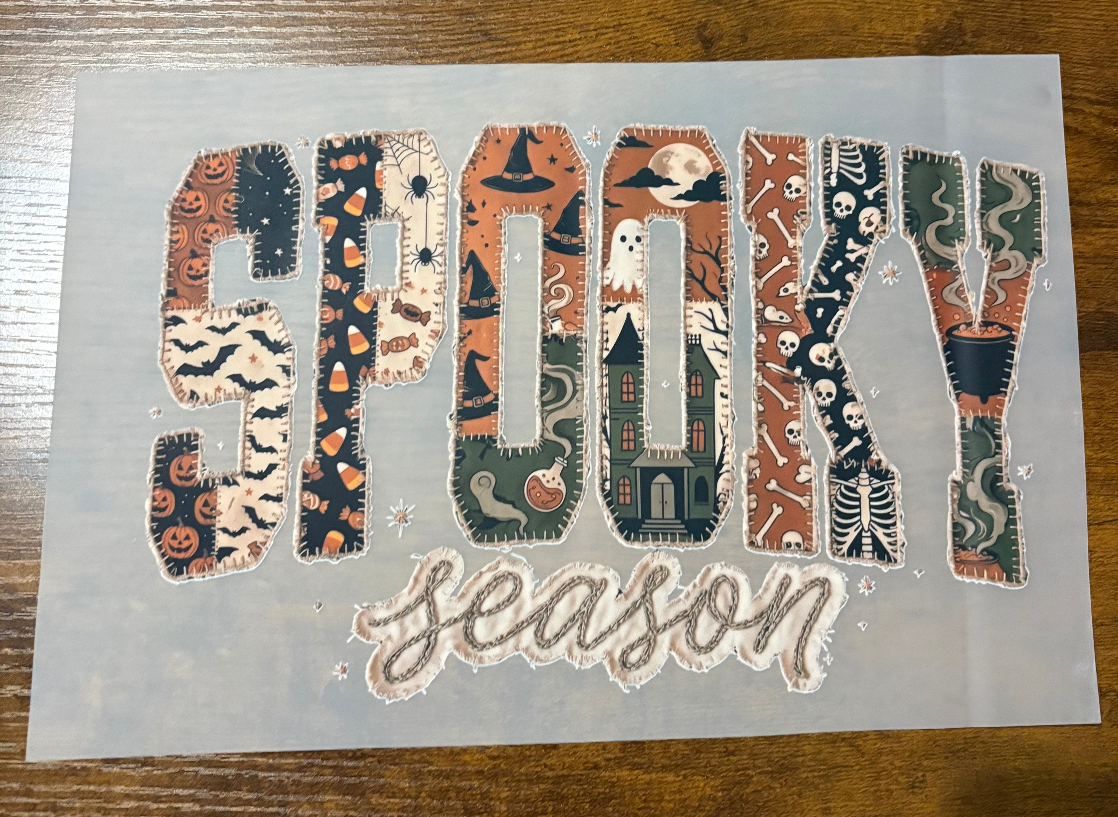 Spooky Season DTF Transfer