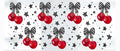 Checkered Cherries 16oz Wrap