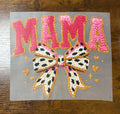 Faux Yarn Pink Mama DTF Transfer