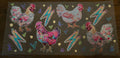 Watercolor Chickens 16oz Wrap