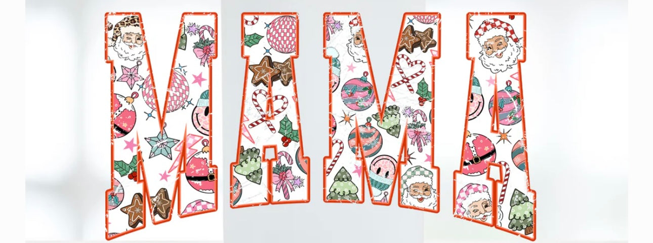 Christmas MAMA 16oz Wrap