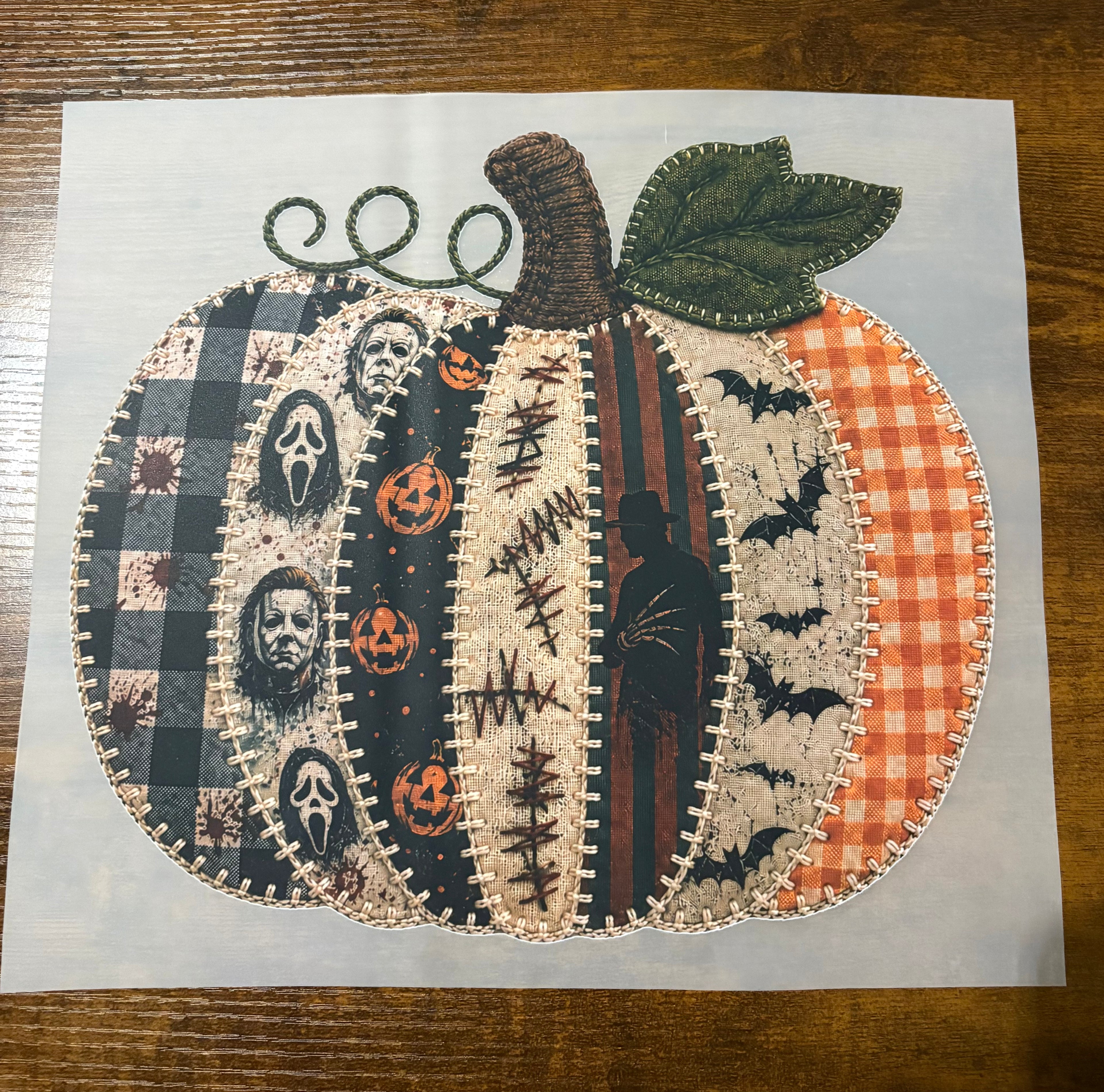 Killer Pumpkin DTF Transfer