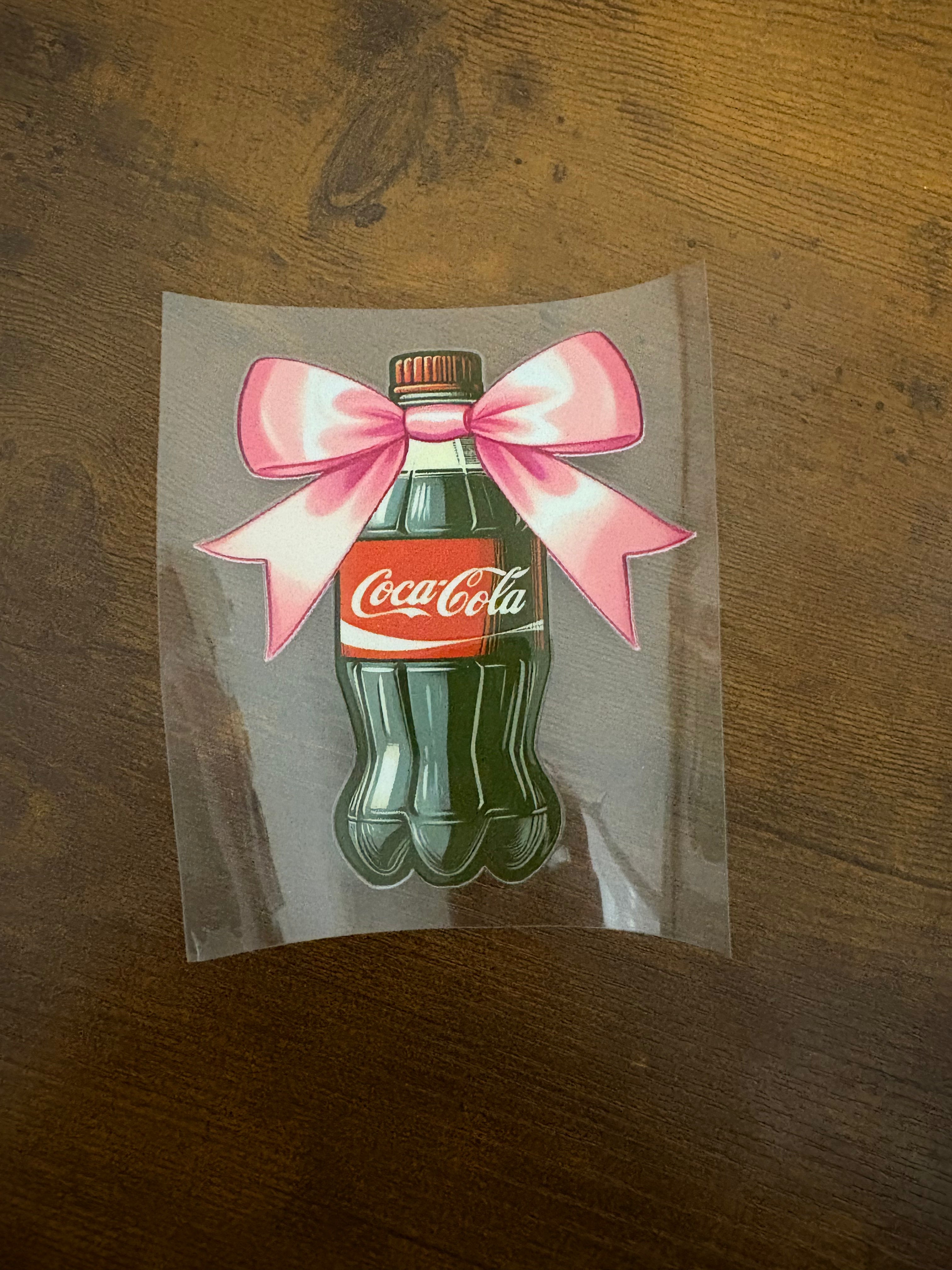 Coke with Bow Decal
