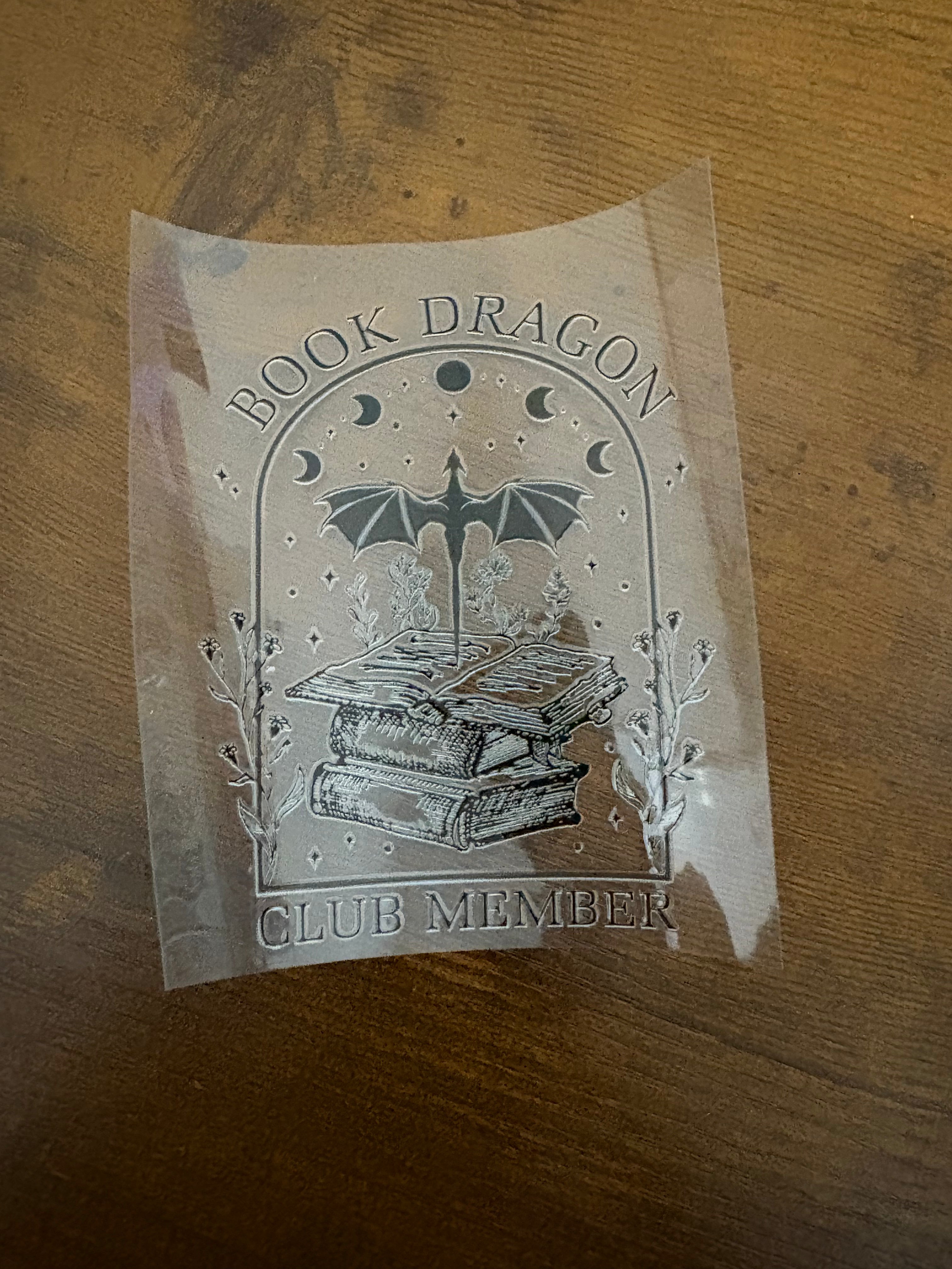 Book Dragon Club Member Decal